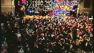 New Years Eve at Times Square  1989 to 1990  from CBS [upl. by Aggappora]