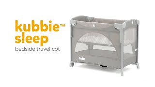 Joie kubbie™ sleep  Travel Cot for Newborns amp Toddlers  For Sleep amp Play [upl. by Addie]