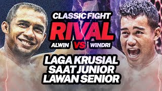 Alwin Kincai vs Windri Patilima Pertarungan Berebut Rekor  Classic Fight Rival [upl. by Enelkcaj887]