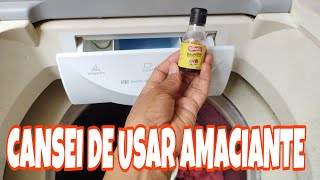 CANSEI DE USAR AMACIANTE 🧺 ROUPAS FICAM CHEIROSAS e MACIAS TODOS OS DIAS SÓ FAZENDO ISSO 1 VEZ [upl. by Tolkan415]