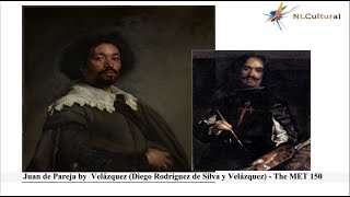 Juan de Pareja by Diego Velazquez  The MET 150 [upl. by Atteloiv]