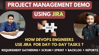 JIRA Workflow in Real Time for DevOps Projects  Agile amp Scrum Explained  abhishekveeramalla [upl. by Horace46]