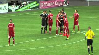 Europa League  Kalju FC EST vs FC Vaduz LIE 23072015 Full Match [upl. by Ilagam]