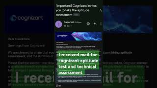 Cognizant aptitude test technical assessment cognizantgenc interview wipro tcs java python [upl. by Iggam197]