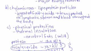 94 Lipids Classes of Saponifiable Lipids Part 1  Mono Di Triglycerides amp Soaps [upl. by Horbal]