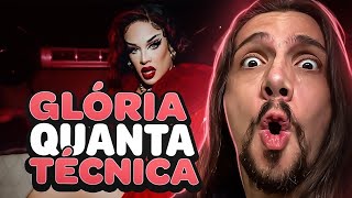 Gloria Groove Vermelho REACT por PROF DE CANTO GRAVADO OU AO VIVO [upl. by Dorrie]