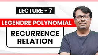 Legendre Polynomials  Recurrence Relation Of Legendre Polynomials [upl. by Aihceyt857]