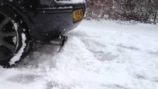 Exhausts Blowing Up Snow [upl. by Ttezzil]