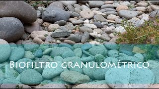 Construcción de Biofiltro granulométrico  Filtro biológico  Jardinera [upl. by Htiekel971]