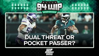 Jalen Hurts Needs To Be A DualThreat QB For The Eagles To Win  WIP Midday Show [upl. by Yerrot305]