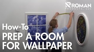 How to Set Up a Room for Wallpaper  ROMAN Products [upl. by Notyap111]