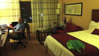 Hotel Tour Courtyard Marriott Roanoke VA with filmer765 [upl. by Kcirdneh]