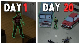 I Survived 20 DAYS in Project Zomboid as a Fire Officer [upl. by Rimaa]