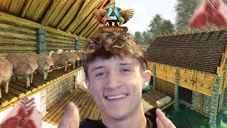 Je Build Une Farm à Ovis Ark Survival Ascended Ep35 [upl. by Nahtad]