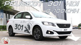 Peugeot 301 HDi 0100kmh a nivel del mar y prueba de consumo real 😎 [upl. by Cida]