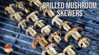 Grilled Mushroom Skewers [upl. by Guenevere]