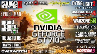 GT 710 2 GB VS GT 240 DDr5 Graphics Comparison GTA V BENCHMARK [upl. by Joselow752]