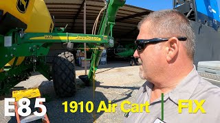 E85  John Deere 1910 Air Cart Auger Latch Fix [upl. by Ispep]