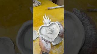 Fazendo cinzeiros de cerÃ¢mica fria arte artista diy tutorial ceramicafria [upl. by Heiner]