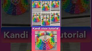 Kandi visor tutorial [upl. by Horowitz528]