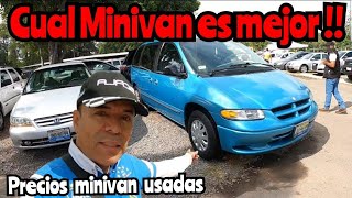 SUPER  precios minivan para Navidad tianguis de autos usados mexico hoy videos [upl. by Llennyl]