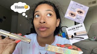 HONEST REVIEW 🤔 VIBELY DIAMOND MASCARA💎👁 [upl. by Caspar]