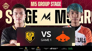 ID M5 Group Stage Hari 1  AP BREN VS BURMESE GHOULS  GAME 1 [upl. by Marcelia]