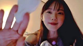 ASMR Korean 여기 누워봐 자기 전에 속눈썹펌 해줄게 おいで、寝る前にまつ毛パーマーしてあげるねLet’s get you an eyelash perm my friend RP [upl. by Carnahan]