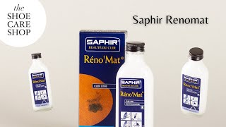 Clean your shoes with Saphir Renomat [upl. by Tavey]