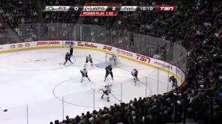 Winnipeg Jets vs Pittsburgh Penguins Highlights 101711 [upl. by Lehcear393]