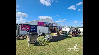 Hertfordshire County Council at the Herts County Show 2022 [upl. by Ahidam]