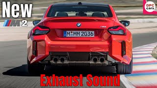 New 2023 BMW M2 Exhaust Sound [upl. by Odeen457]