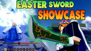 Project Mugetsu Easter Sword Showcase  MOST BUSTED SWORD [upl. by Bethena]