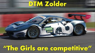 Assetto Corsa  DTM  Zolder  Grid Preset [upl. by Naujtna]