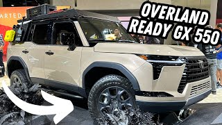 First Look At A Fully Built Overland Ready 2024 Lexus GX Overtrail [upl. by Garrick]