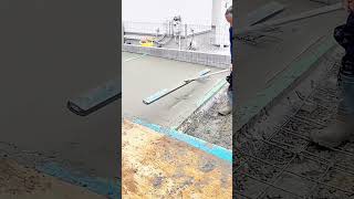 Cement mortar leveling process for bungalow roof [upl. by Triley]