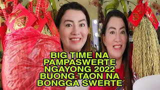 BIG TIME NA PAMPASWERTE NGAYONG 2022 BUONG TAON NA BONGGA SWERTEAPPLE PAGUIO7 [upl. by Amhser]