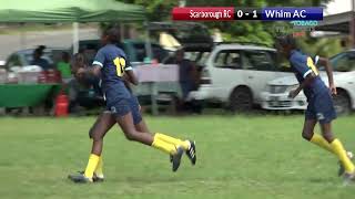 Tobago Primary School Football League 2023 GIRLS Semi Finals Scarborough RC vs Whim AC [upl. by Arretal736]