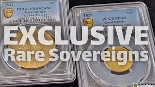 Amazing ultra rare gold and copper sovereigns from Drake Sterling [upl. by Watkins]