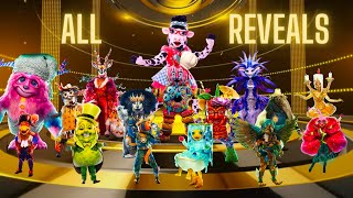 All Season 10 Reveals  The Masked Singer US [upl. by Glen15]