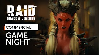 RAID Shadow Legends  Champions IRL  Game Night Official Commercial [upl. by Vick]