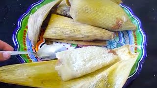 TAMALES de Frijol  La receta de la abuelita [upl. by Nagyam563]