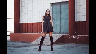 Over The Knee Boots  Fashion women Dresses And High Heel Outfit Fashion [upl. by Stander]