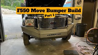 F550 Move Bumper Build Part 1 [upl. by Lahcsap572]