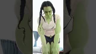 Savage She Hulk into Sensational She Hulk transformation [upl. by Attenod]