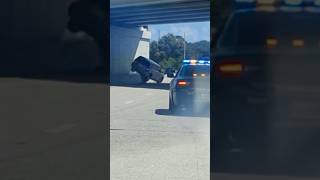 Broward County Sheriff chasing vehicle on I95 in Pompano Beach Florida [upl. by Lean586]