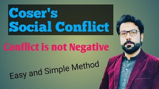 Lewis Cosers theory of Social Conflict conflict ir coser dss upsc  sociology [upl. by Bonar]