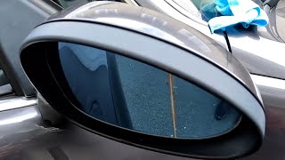 How to replace BMW Wing Mirror Glass  E90 E91 E92 E93 E81 E82 E87 E88  more BMWs [upl. by Oremo]