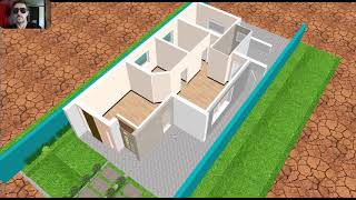 CASAS SIMPLES EM 3D [upl. by Nniroc]