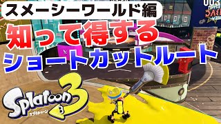 知って得するショートカットルートスメーシーワールド編勝てない時の情報サポート20【スプラトゥーン3攻略】 [upl. by Cassaundra571]